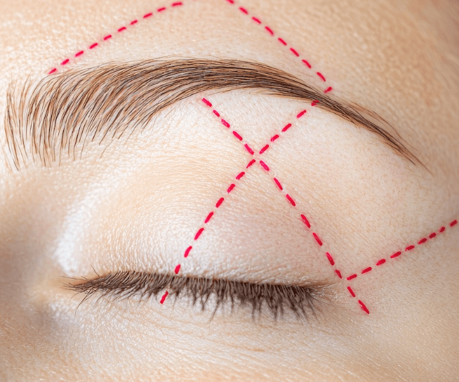 The Role of Brow Mapping and Shaping in Facial Symmetry